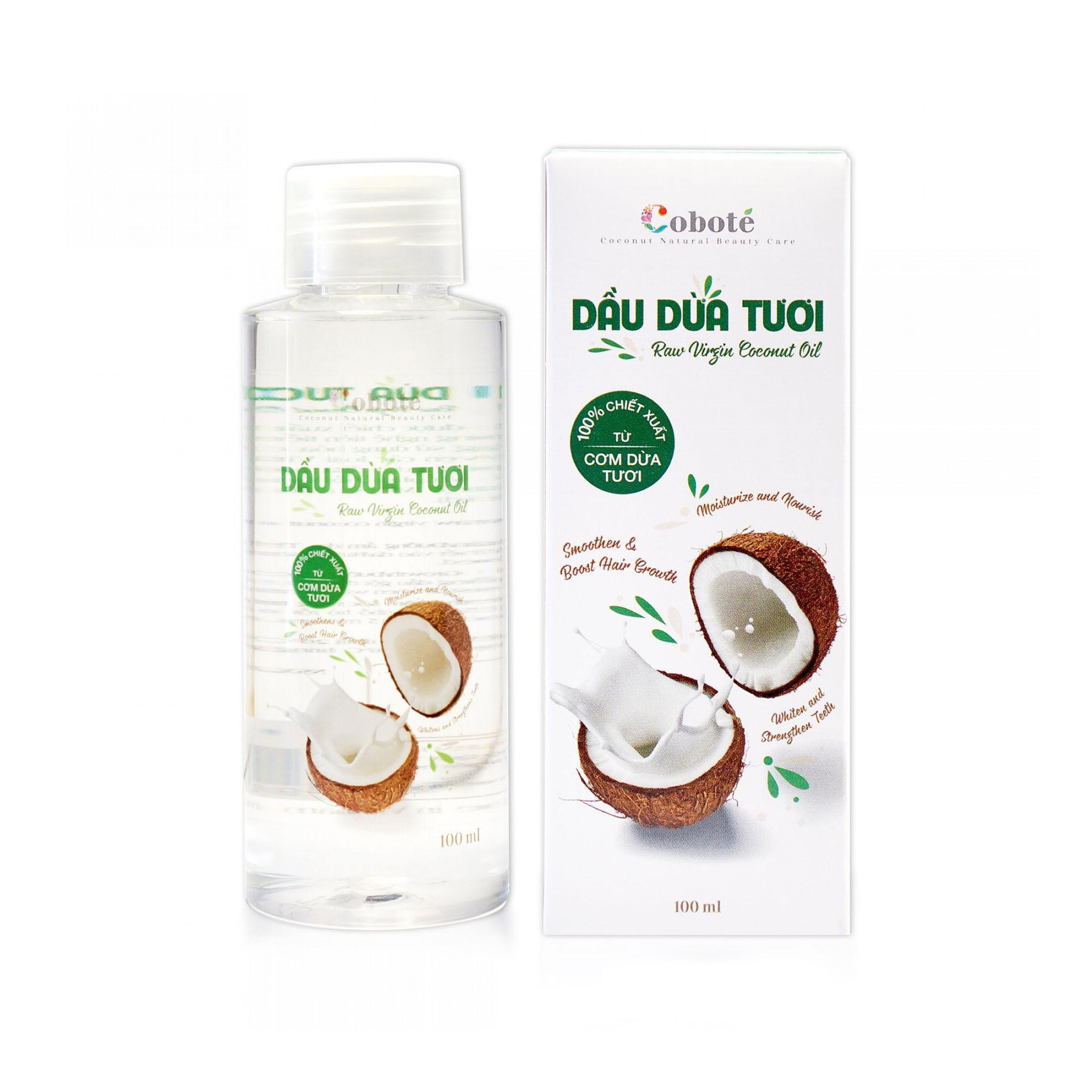 Dầu dừa tươi™ đa năng Coboté - 100% cơm dừa tươi Bến Tre