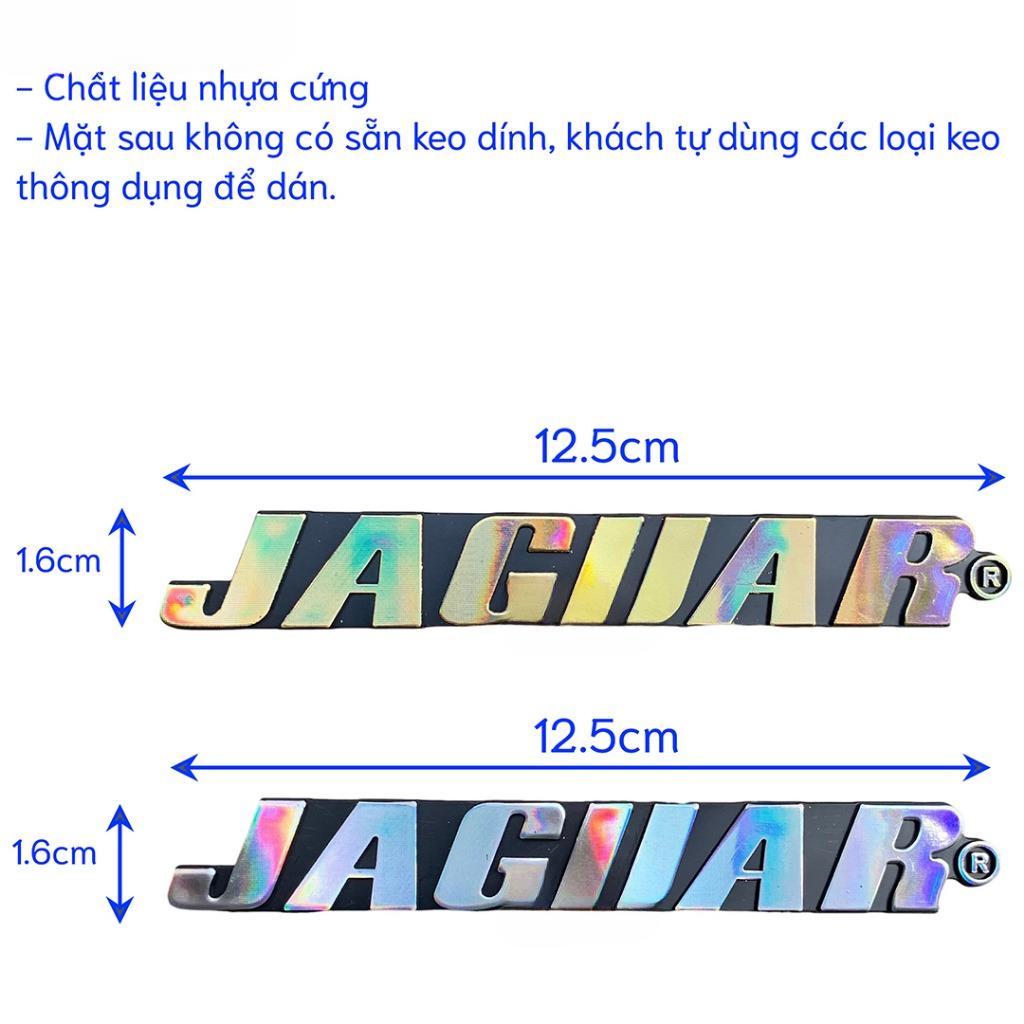 Tem Loa Jarguar Nhựa Cứng Dài ( giá 2 tem )