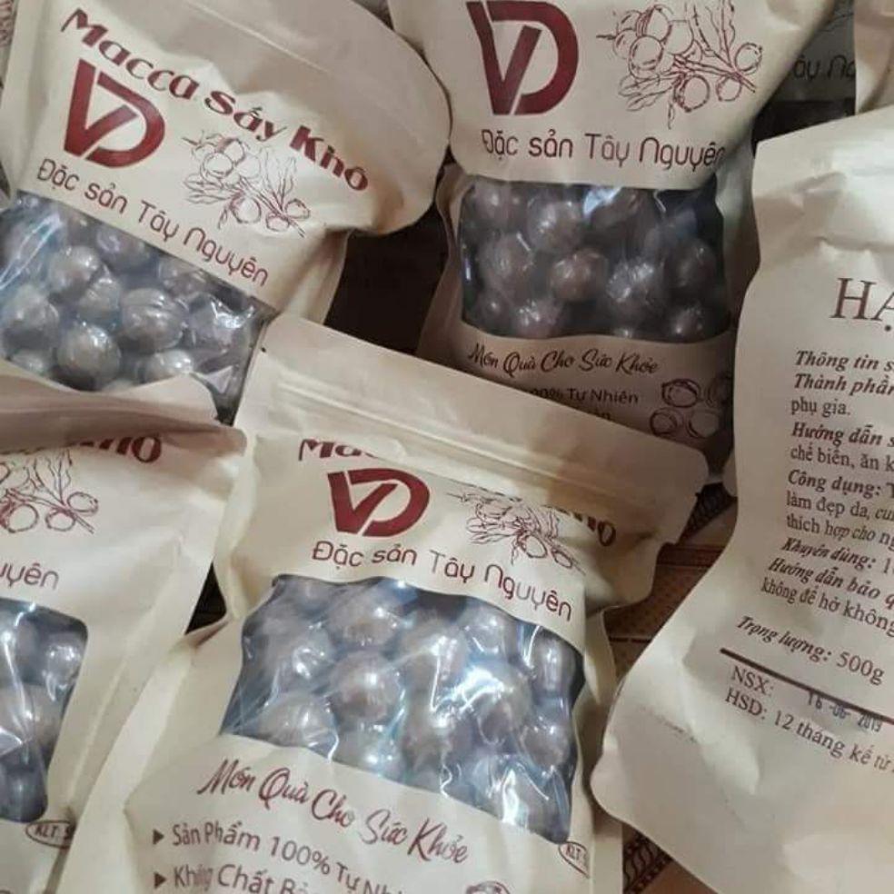 mắc ca daklak sấy thơm ngon dòn béo 500g