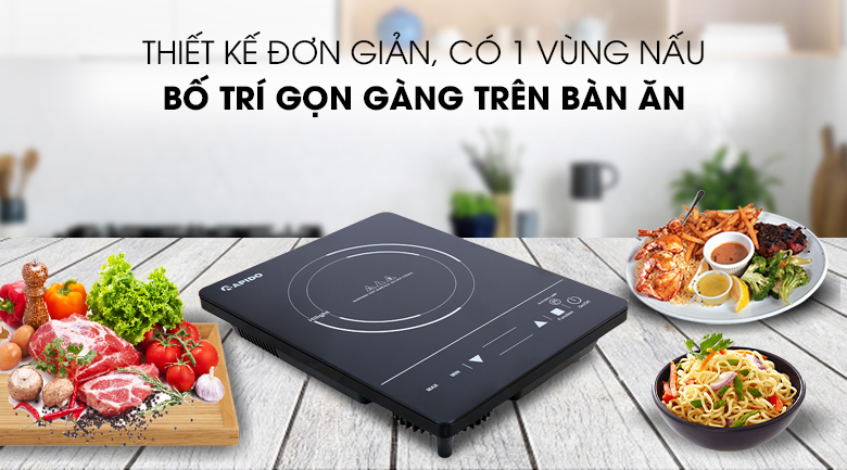 Bếp hồng ngoại Rapido RC2000ES (Giá áp dụng giao tại HN, HCM& các tỉnh liên hệ shop)