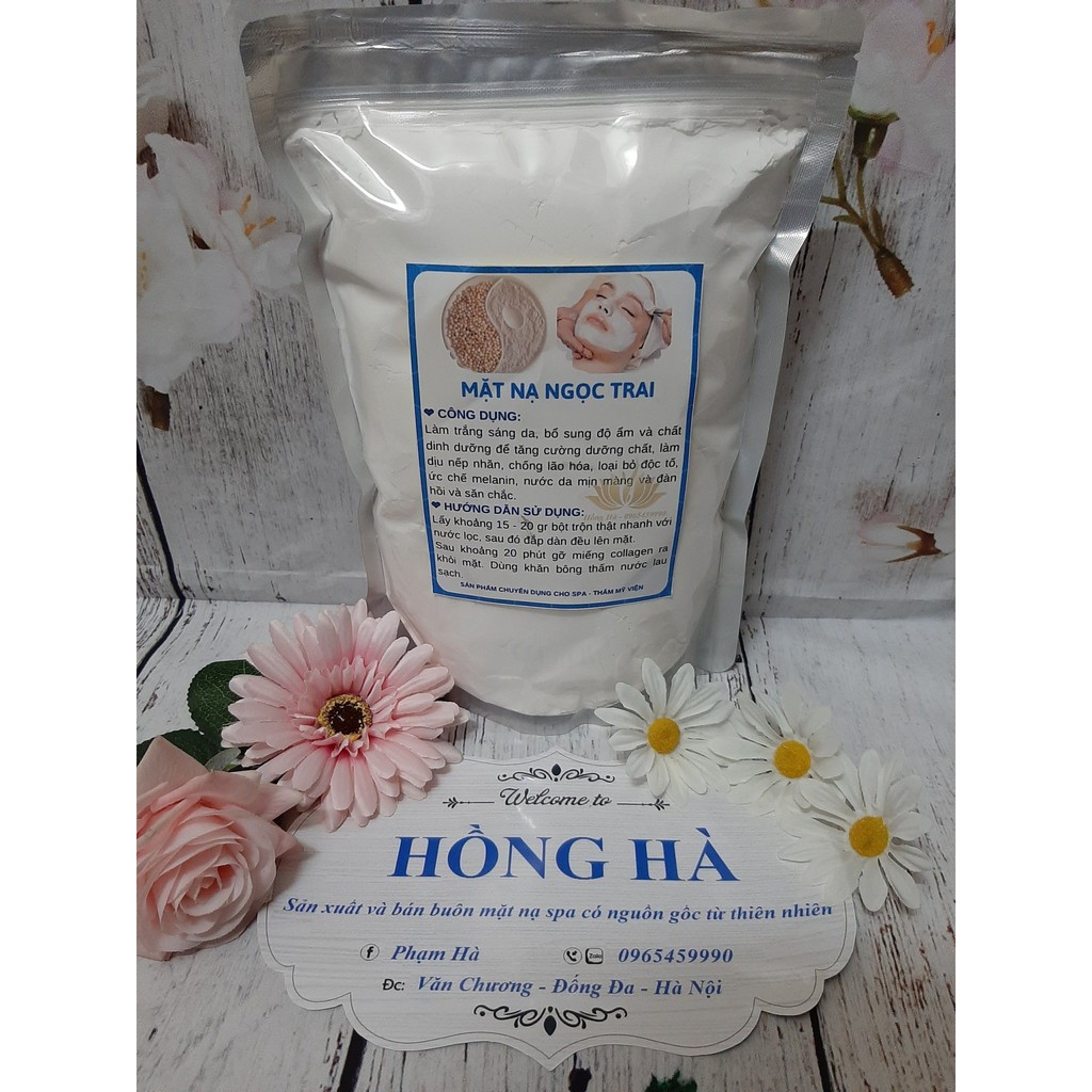 Mặt nạ ngọc trai handmade 100gr
