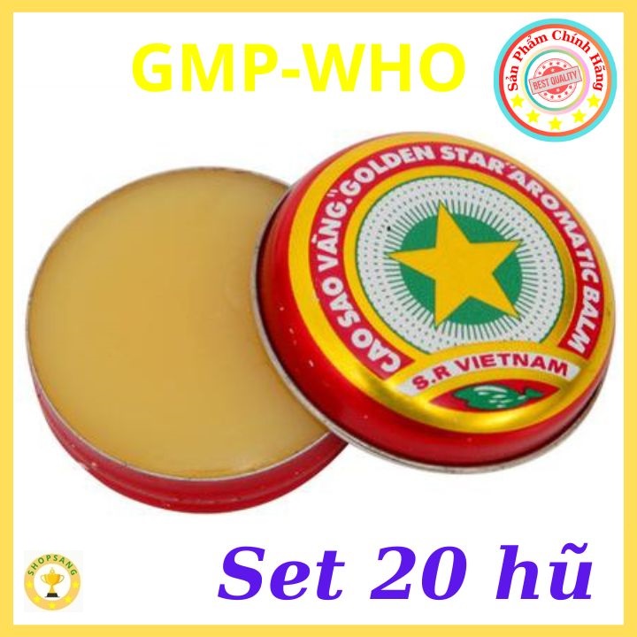 Combo 20 hũ dầu xoa cao sao vàng TW3 Dầu Xoa đa dụng dầu xoa bóp nhức mỏi xoa bóp cho mọi lứa tuổi và người già