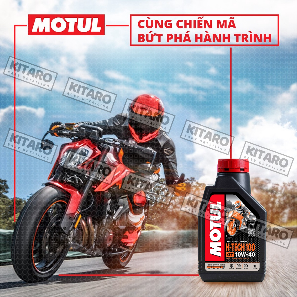 Nhớt Xe Máy Motul H Tech 100 4T 10W40