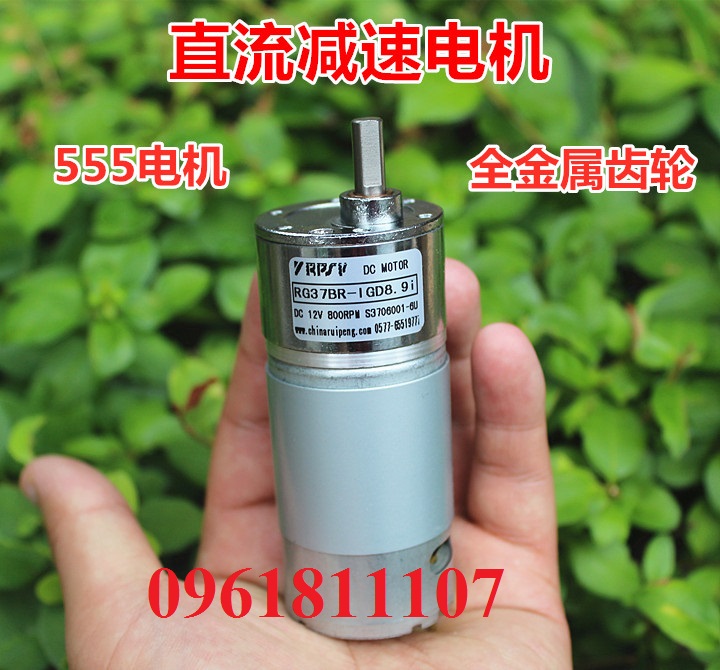 Motor giảm tốc 12v 800 vòng