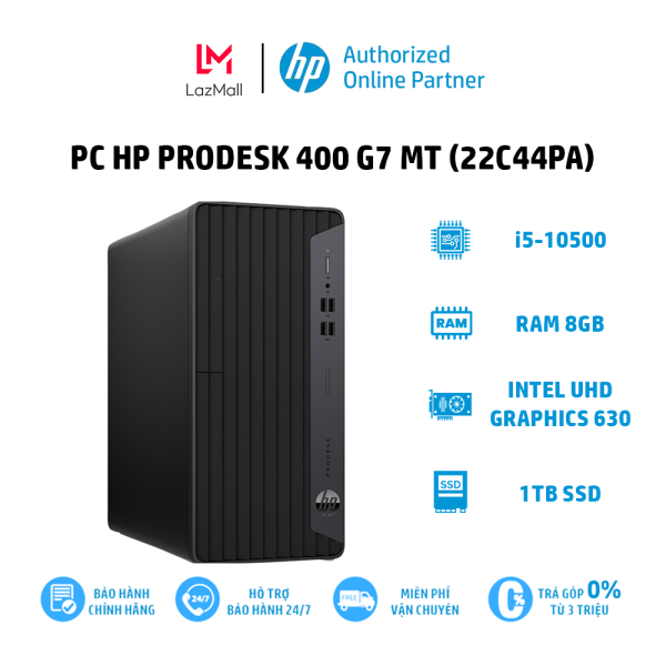 Bảng giá [VOUCHER 1 TRIỆU]Máy tính để bàn HP ProDesk 400 G7 MT (22C44PA) (i5-10500 | 8GB | 1TB | Intel UHD Graphics 630 | Win 10) Phong Vũ