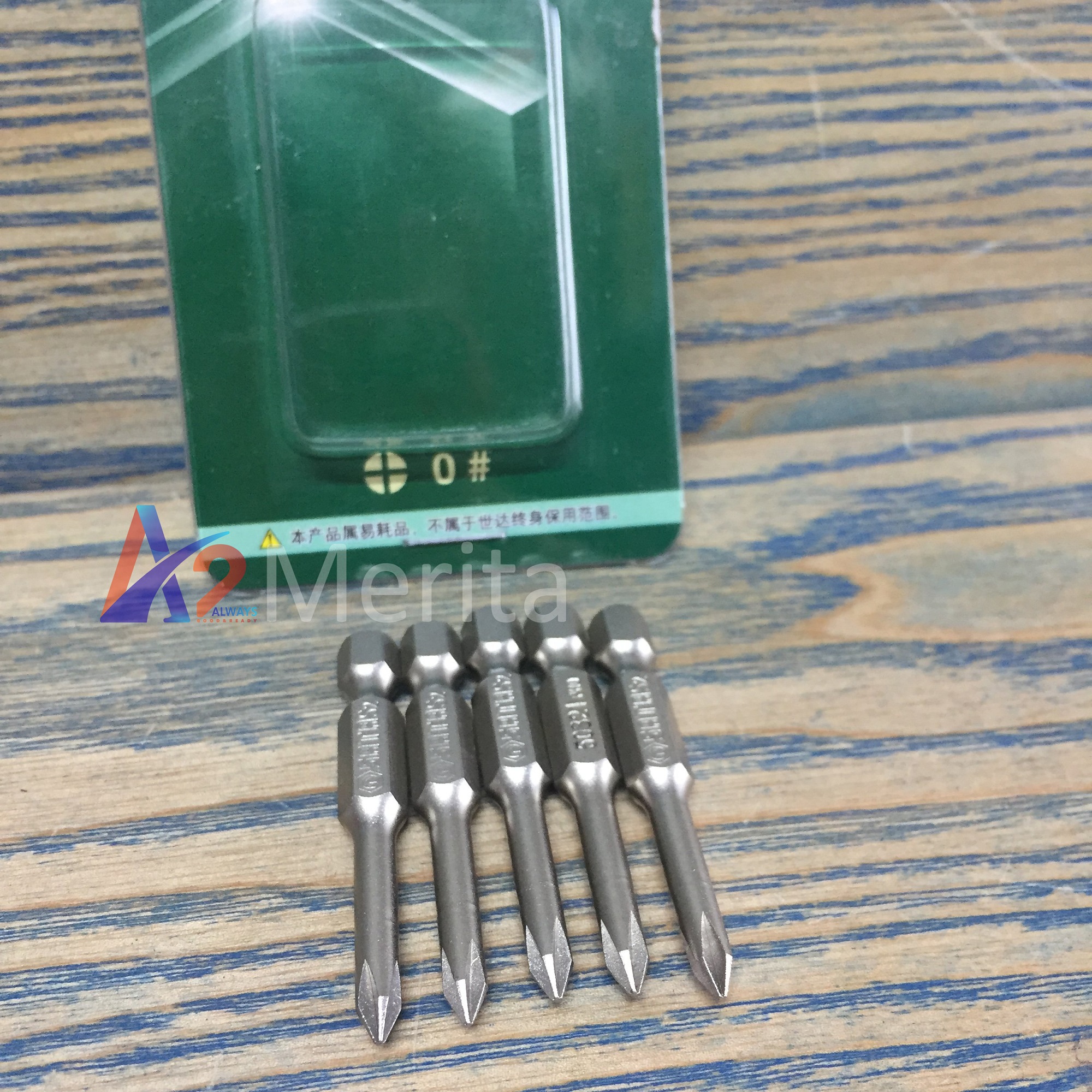 Mũi vít bake 1 đầu ph0x3x50mm Sata 59321 (Vĩ 5 mũi)