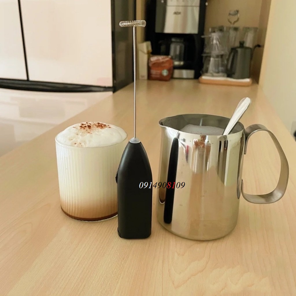 Máy tạo bọt cafe mini (tạo bọt cafe) (đánh bọt, đánh trứng)
