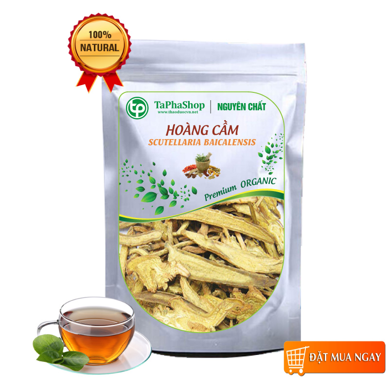 Hoàng cầm sấy khô 500g - tấn phát