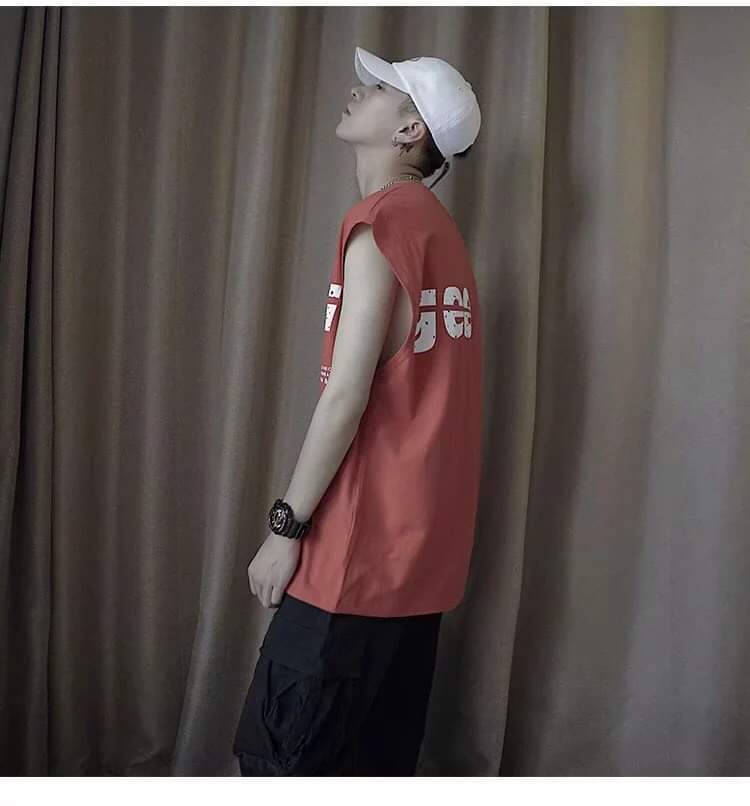 Áo thun Tanktop Oversize WOLLAGEE Unisex