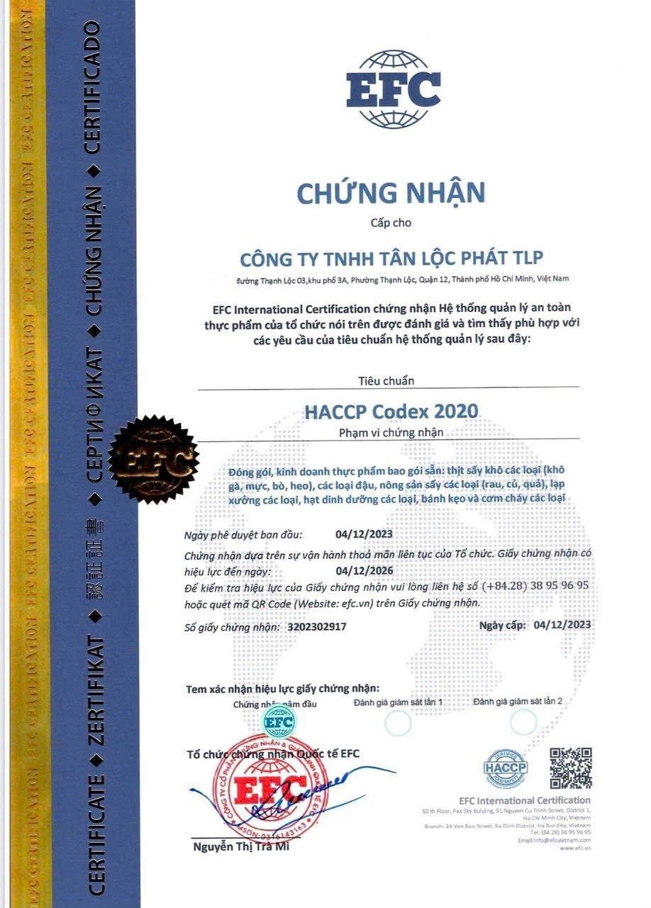 MÍT SẤY GIÒN TÂN LỘC PHÁT BỊCH 100G