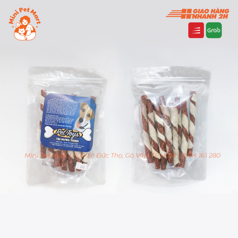 Bánh xương snack, bánh thưởng cho chó TÀI HƯNG THỊNH 853