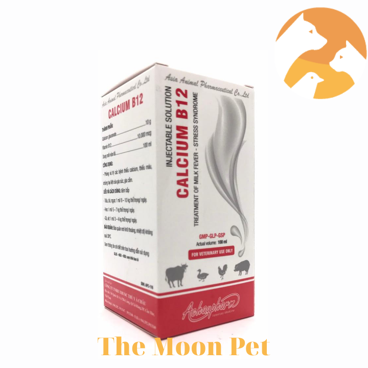 Calcium B12 AC [100 ml] Gà đá phòng các chứng thiếu calcium, thiếu máu