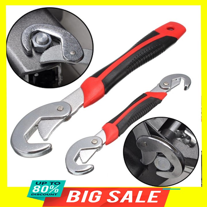 Bộ cờ lê mỏ lết đa năng 2 món tiện dụng vặn ốc đa năng
