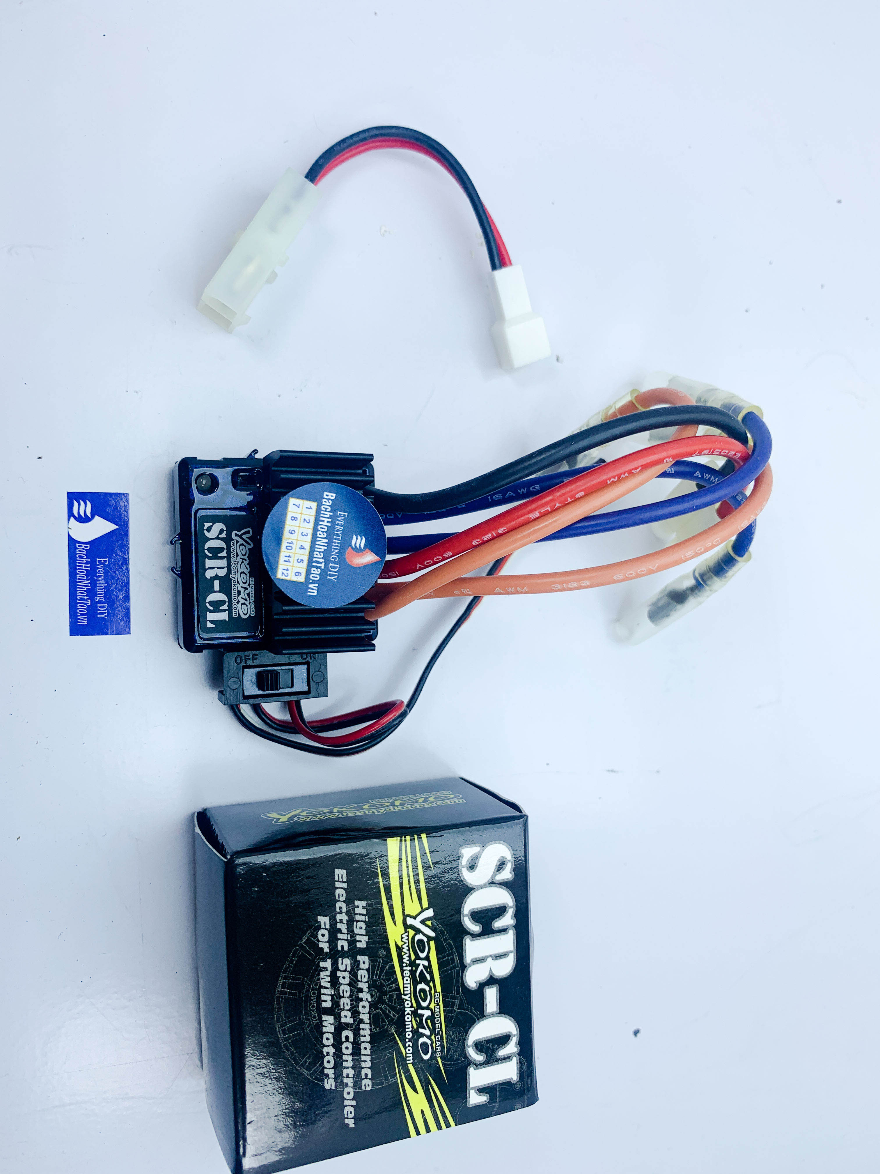 Yokomo ESC CL cho motor chổi than