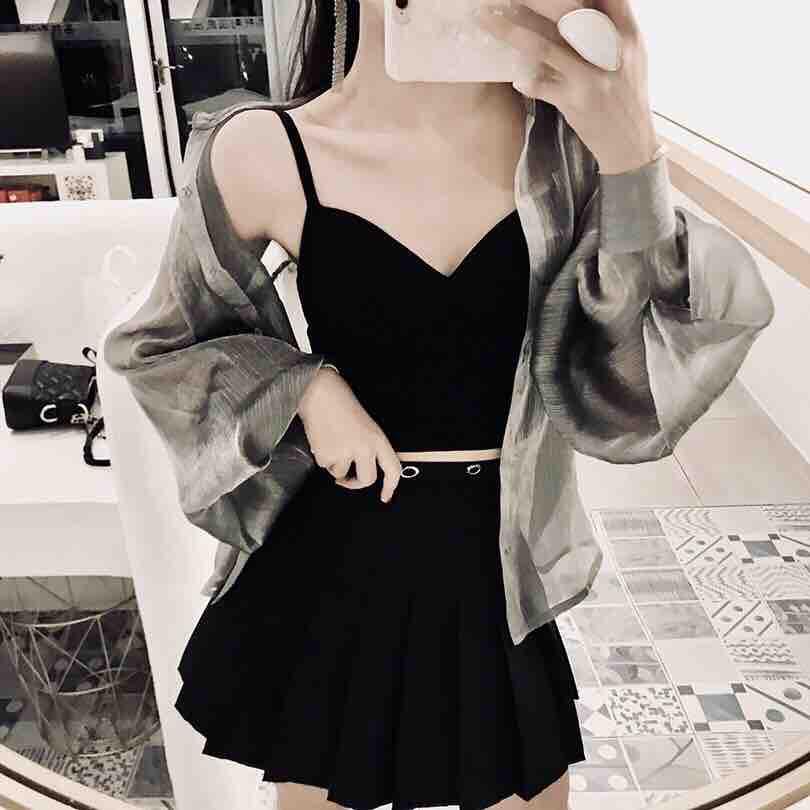 Áo khoác Voan Ulzzang