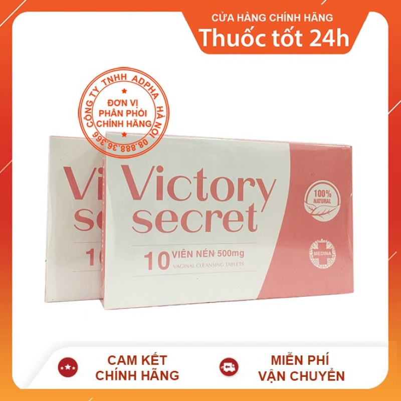 Victory Secret - Hỗ trợ ngăn ngừa viêm nhiễm se khít vùng kín cao cấp