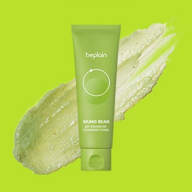 [SẴN] Sữa rửa mặt BEPLAIN Mung Bean pH-Balanced Cleansing Foam