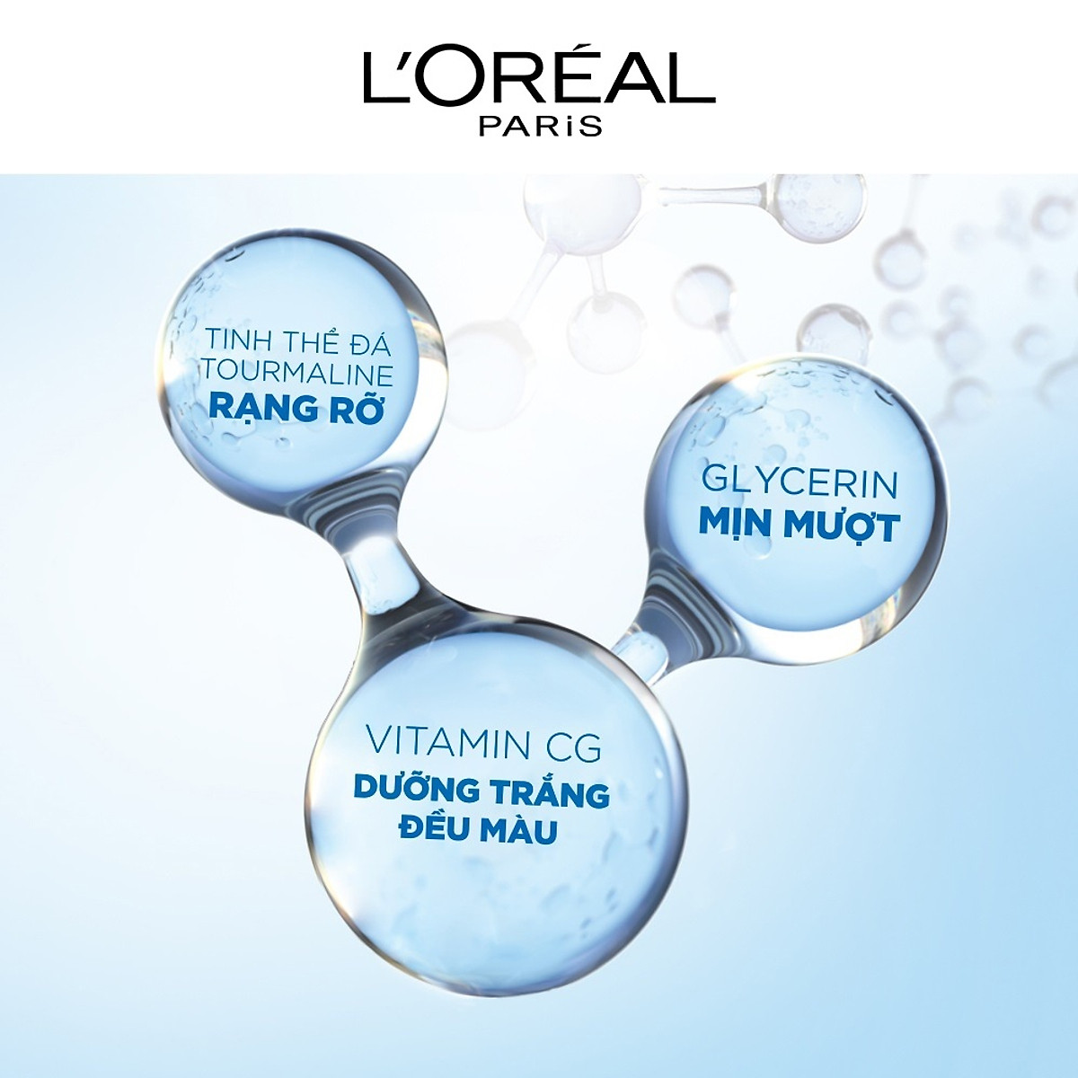 Sữa rửa mặt trắng da L'Oreal White Perfect 100ml
