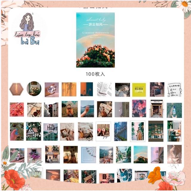 Set 100 Pcs Stickers Về Cuộc Sống (Có Tách Lẻ)