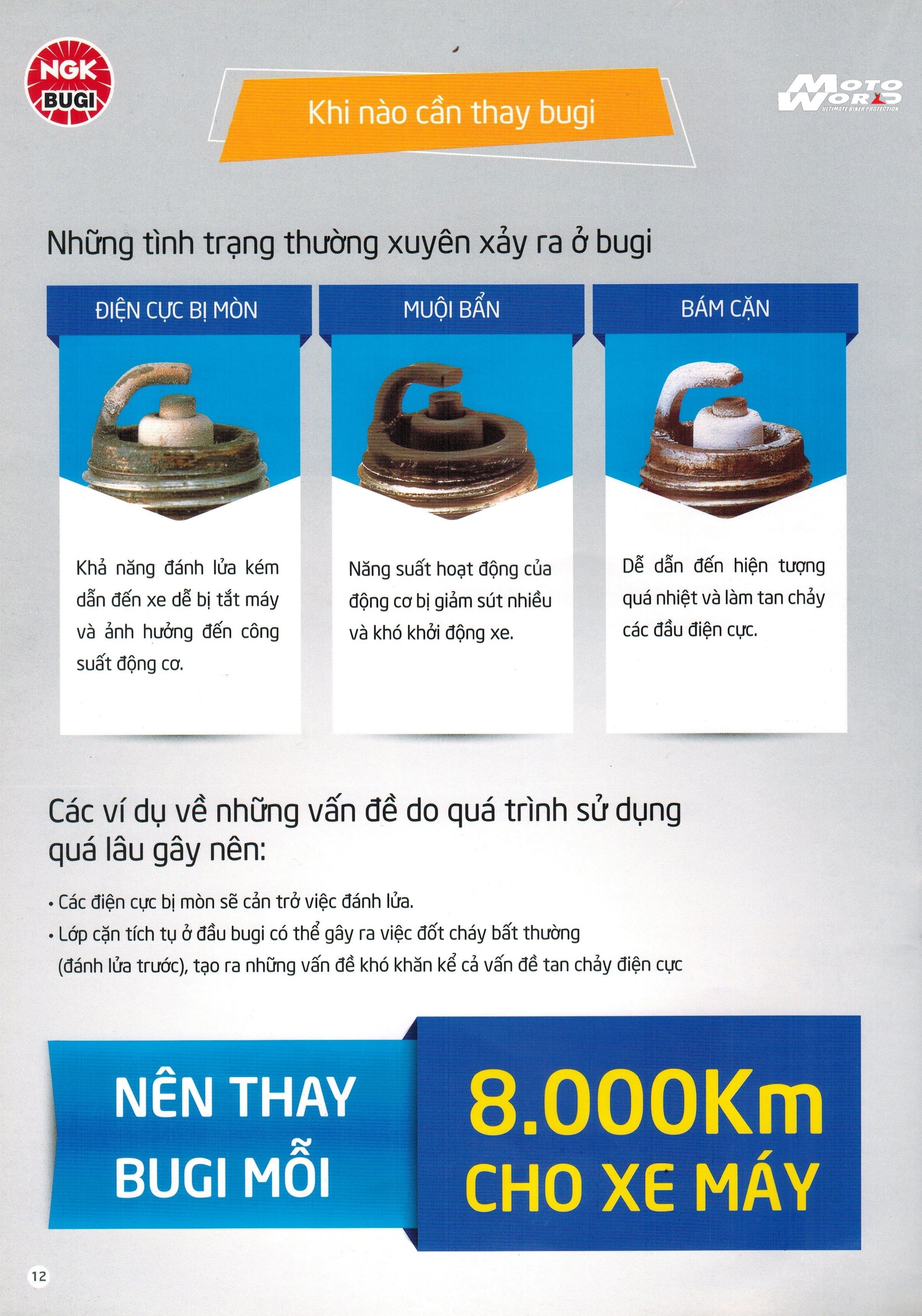 [Motoworld Phân Phối] NGK Bugi CR9EIX Iridium IX
