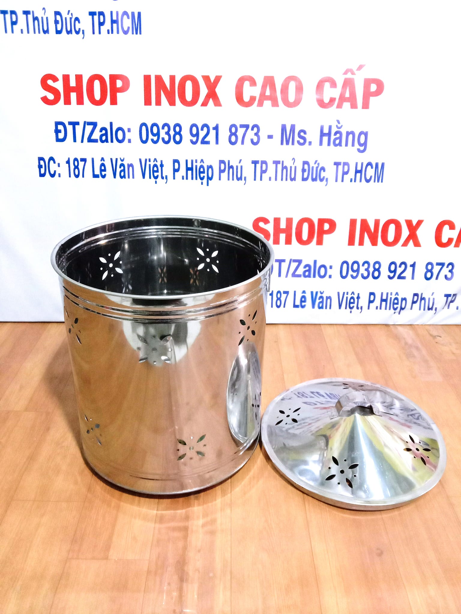 Thùng đốt vàng mã inox cao cấp mã: thđs6i