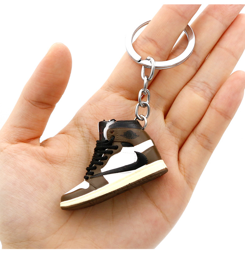 Móc Khóa Giày Jordan ( Tặng Box) - Mô Hình Giày Sneaker Tỉ lệ 1/6