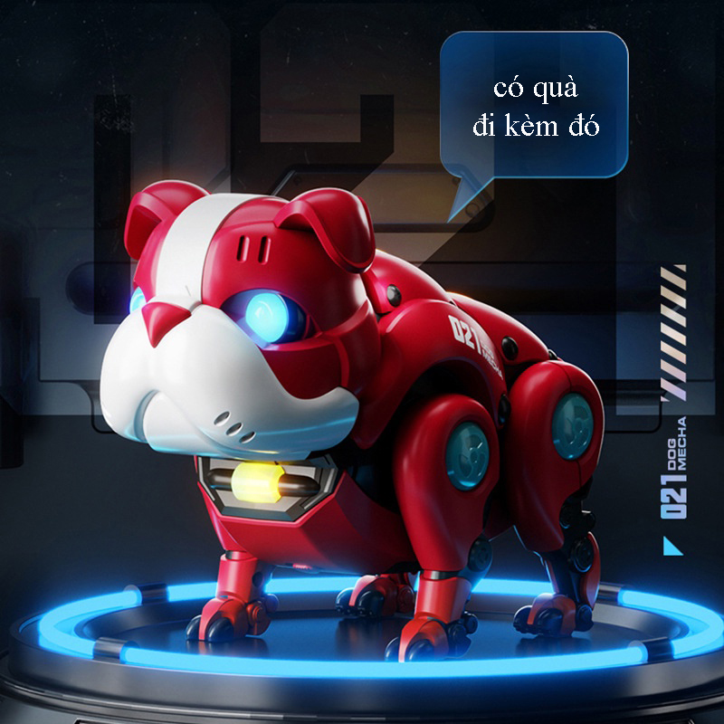 Đồ chơi chó robot 021 dog mecha mới nhất 2023