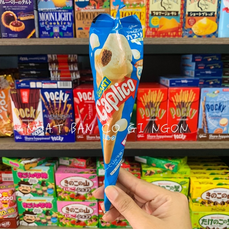 Bánh que kem Glico Nhật Bản big size 34g