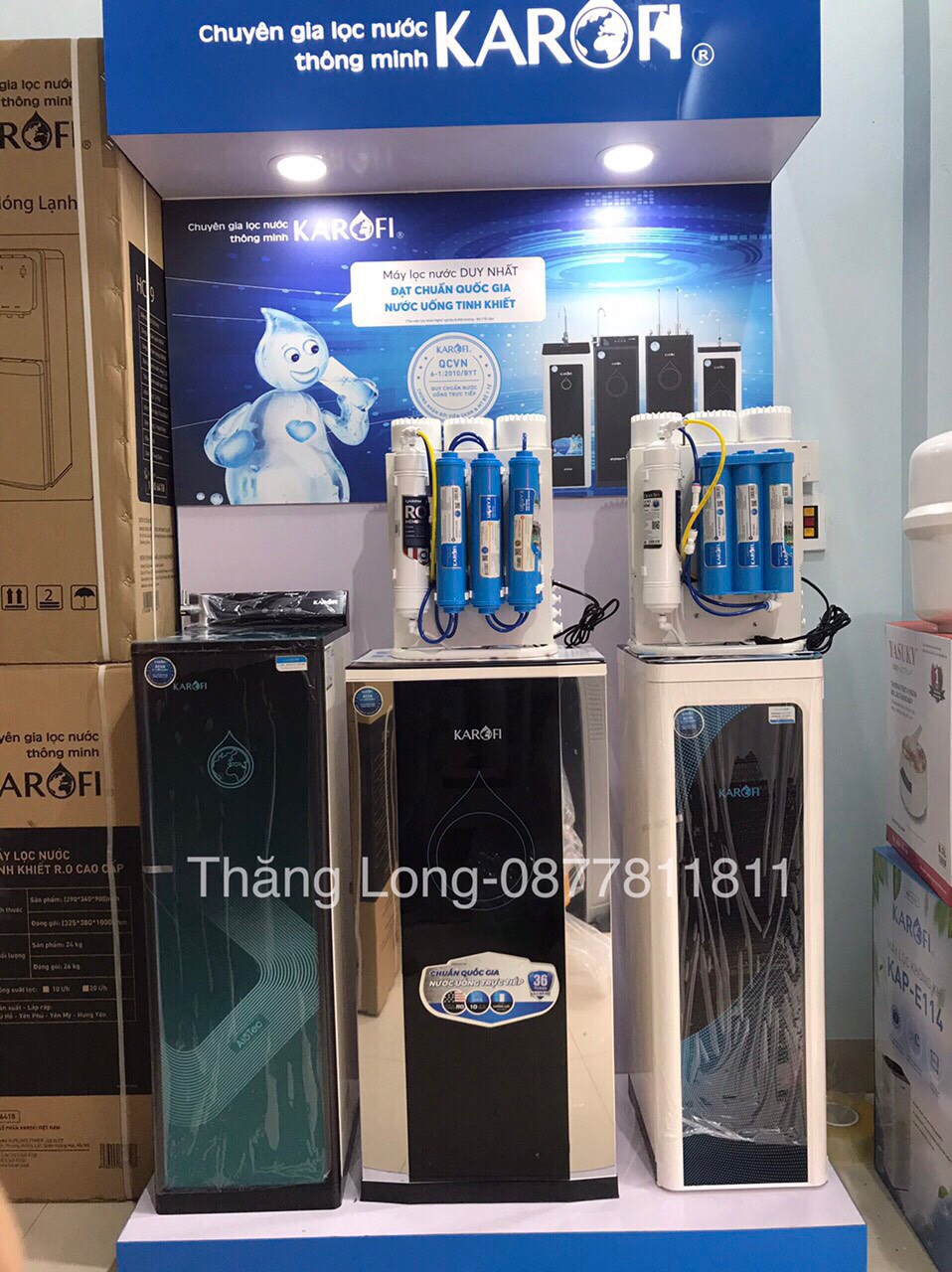 Máy lọc nước Karofi KAQ-O07