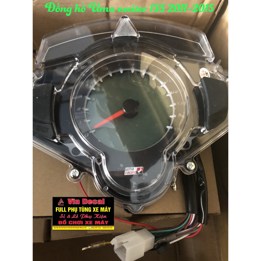 Đồng hồ Uma Exciter 135 2011-2015