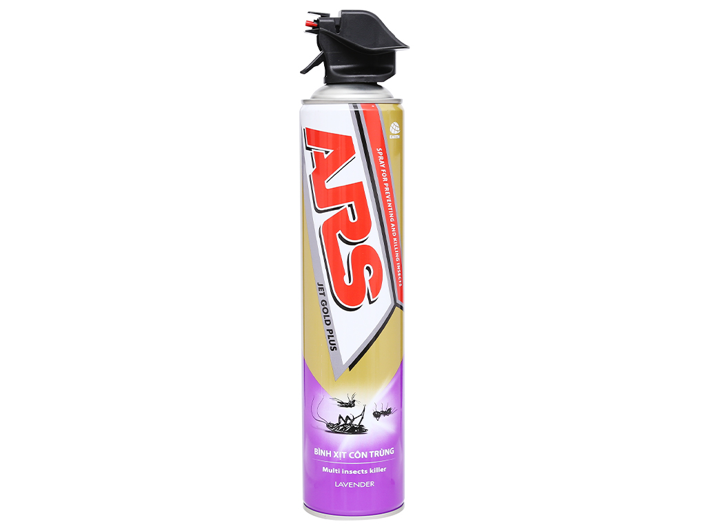 Bình xịt côn trùng ARS Jet Gold Plus hương lavender 600ml - Thái Lan