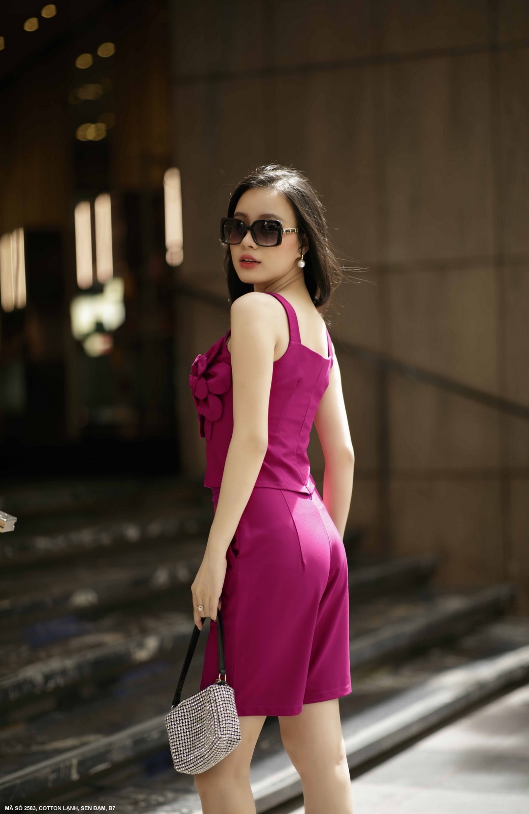 MyDu Shop |  MS 2583 Set Bộ Lững Hoa NGực Độc Đáo – Phong Cách Sang Trọng
