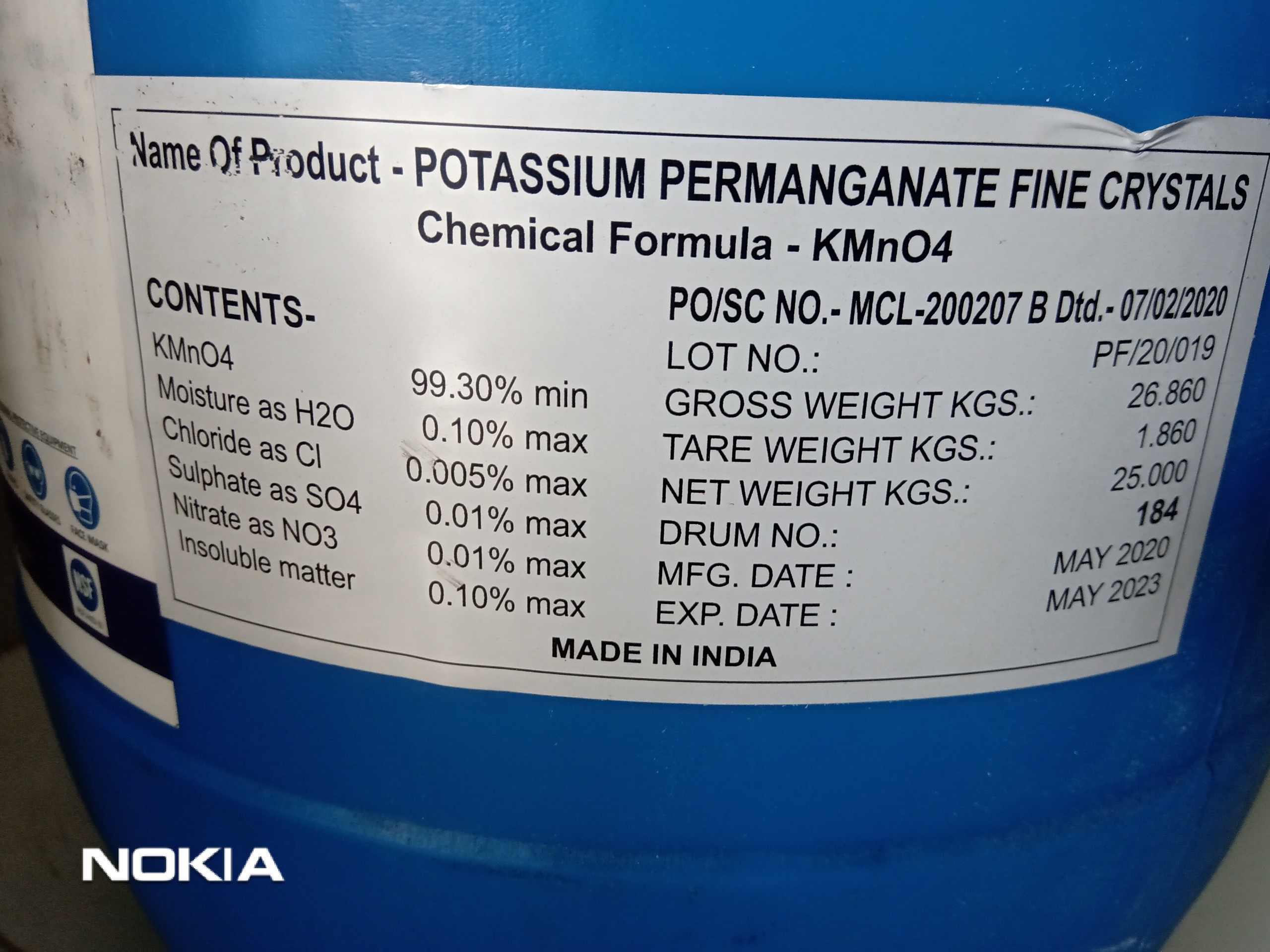 [HCM]500gram KMNO4