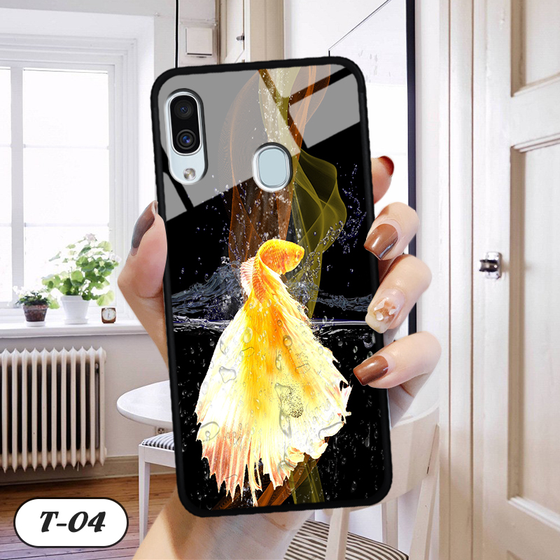 Ốp lưng kính 3D Samsung GALAXY A30