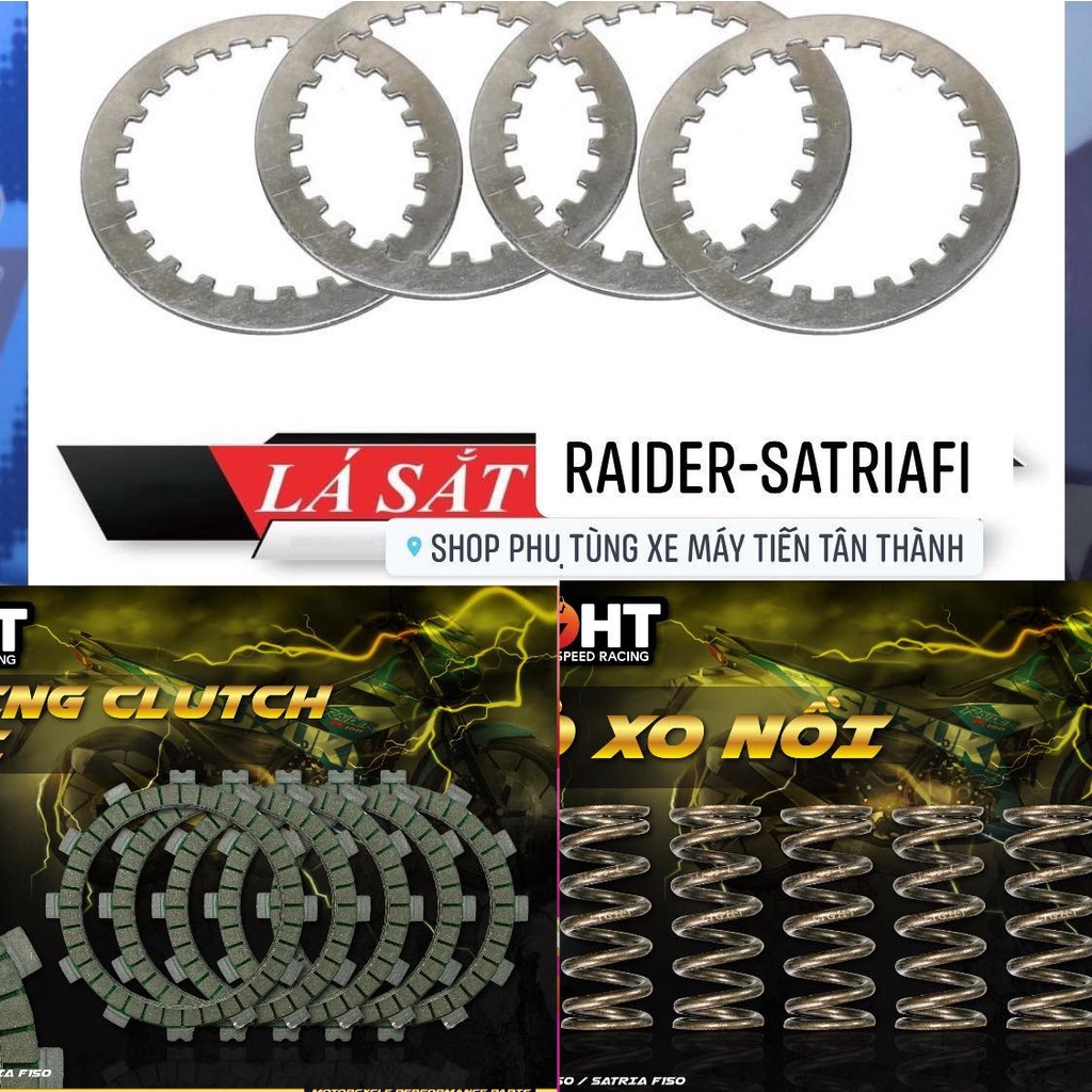 [ COMBO 3 MÓN ] LÒ XO / BỐ NỒI / LÁ SẮT ĐỘ LIGHT RAIDER SATRIA FI