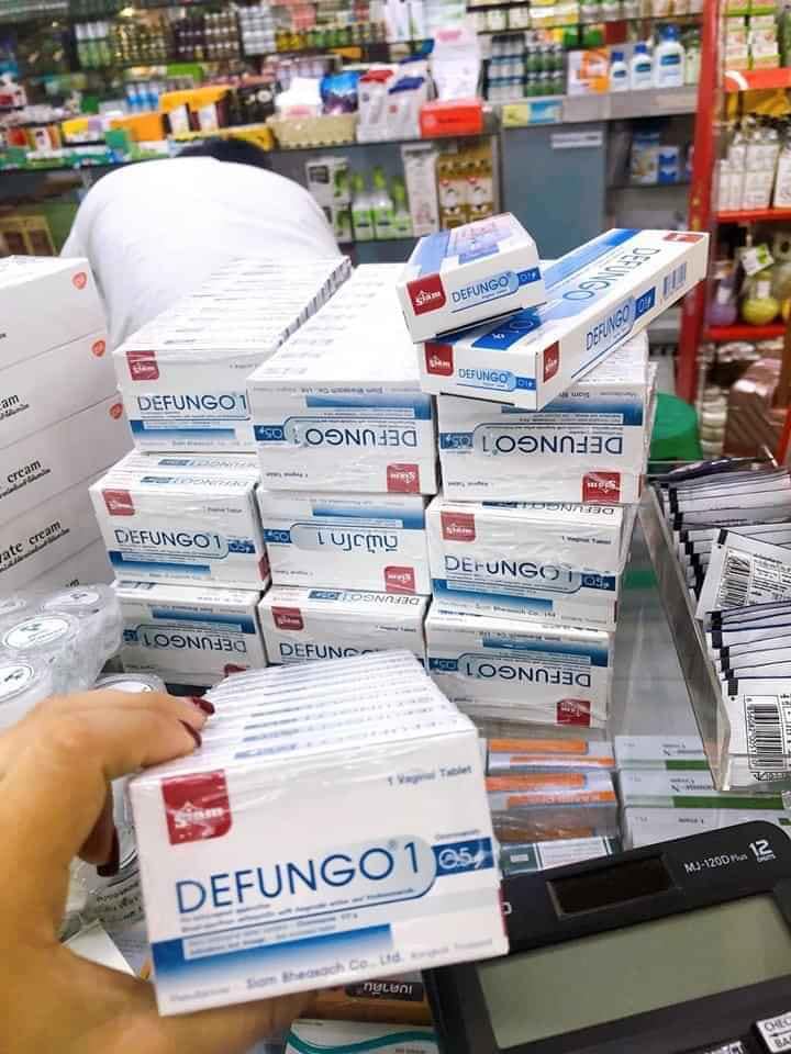 Defungo 1V thái lan - đặt phụ khoa DEFUNGO