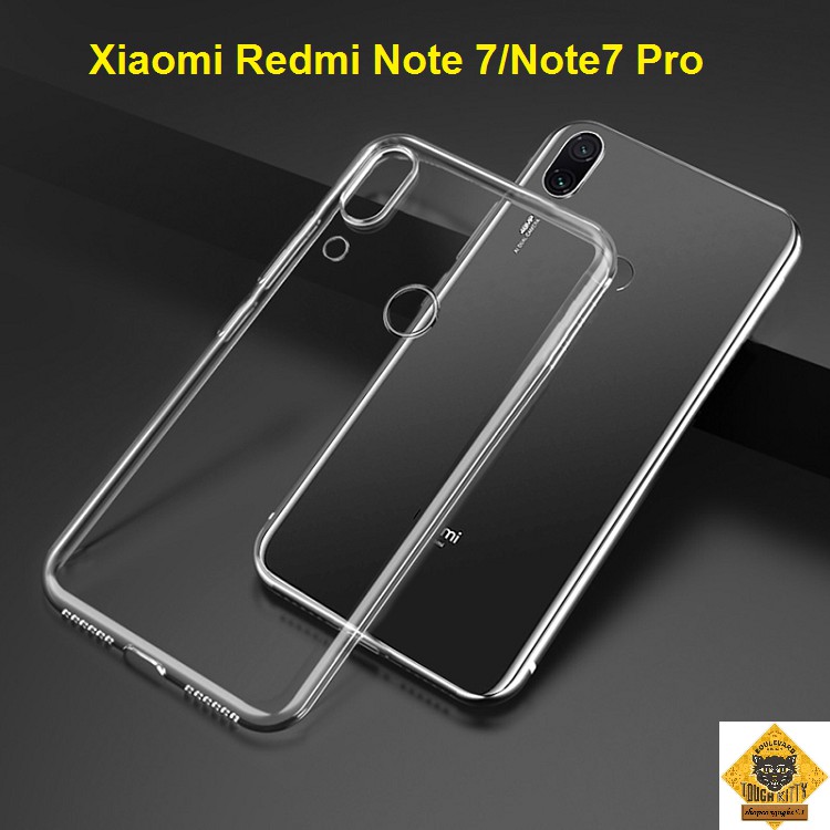 Ốp Lưng Silicon Trong Suốt Cho Xiaomi Redmi Note 7 Pro, Redmi Note 7