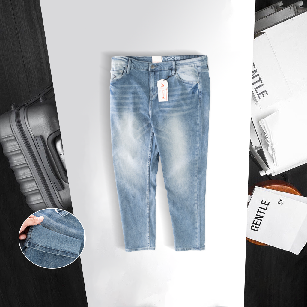 [QJ XANH A17] Quần Jean Xanh Nam Big&hellip;
