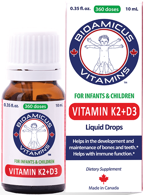 BioAmicus Vitamin D3K2MK7 Bao Kép 10ml