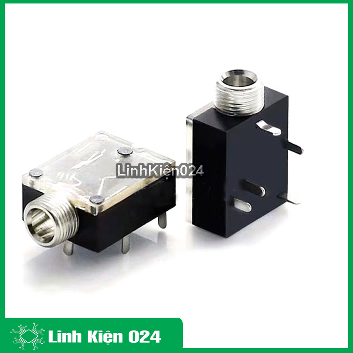 Jack audio cái 214m 3.5 có ốc vặn