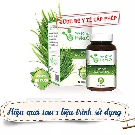 Combo 2 hộp Tinh bột hẹ Heta Q