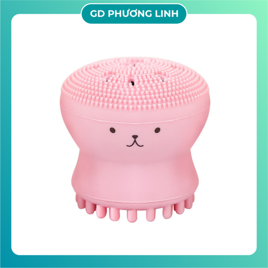 Cọ Rửa Mặt Bạch Tuộc Làm Sạch Sâu Da Mặt