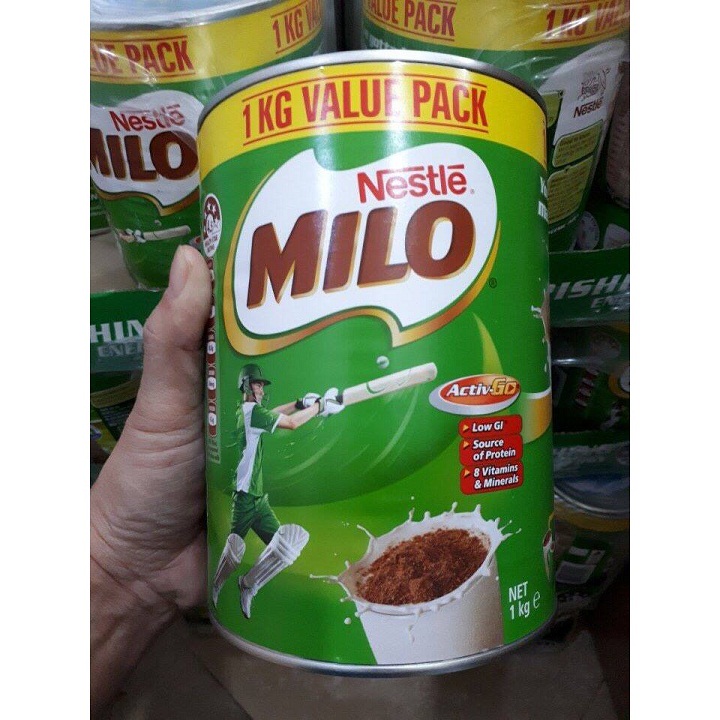 Sữa Milo Úc hộp 01kg