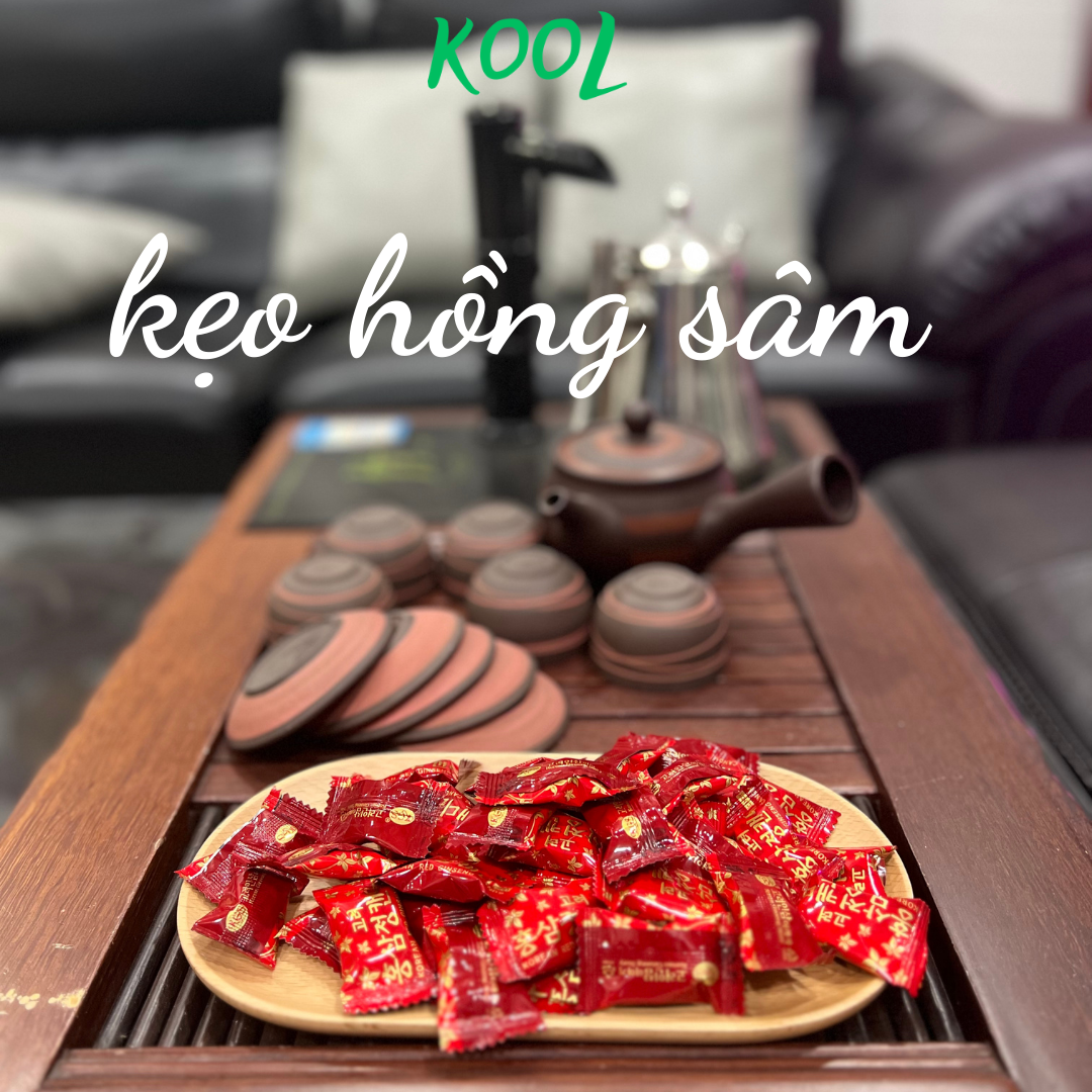KẸO HỒNG SÂM 300g - CHÍNH HÃNG KGS ( hoả tốc TPHCM )