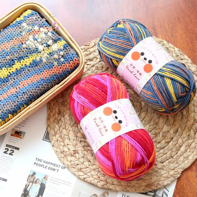 Len Yaoh Wool Loang-100g (đan mũ, đan khăn, đan áo)