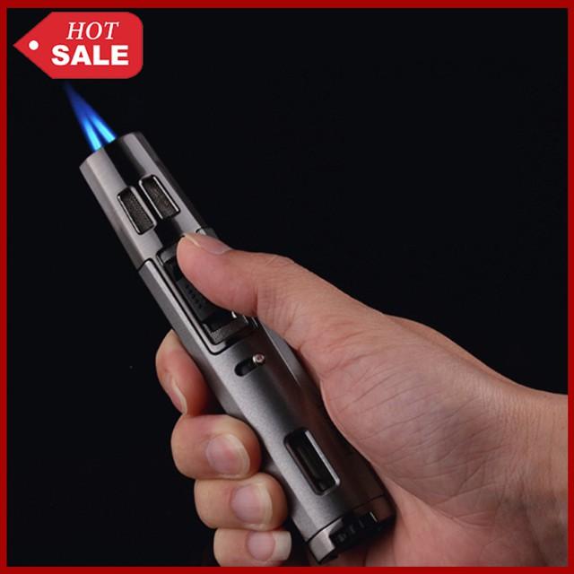 Bật Lửa Khò Honest 2 Tia Đẳng Cấp Bật Lửa Châm Xi Ga Honest 450 - Hộp Quẹt Đẹp - Hộp Quẹt Mồi Lửa (KHÔNG CHỨA XĂNG GAS)