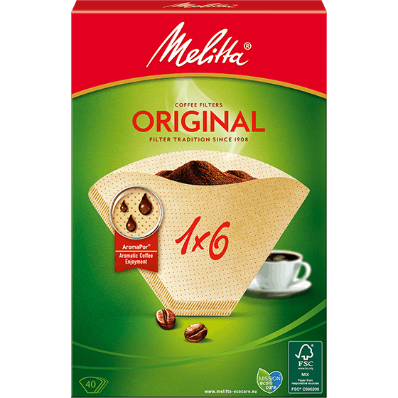 [HCM]GIẤY LỌC CAFÉ MELITTA 1×6 (6-8 LY) – GERMANY