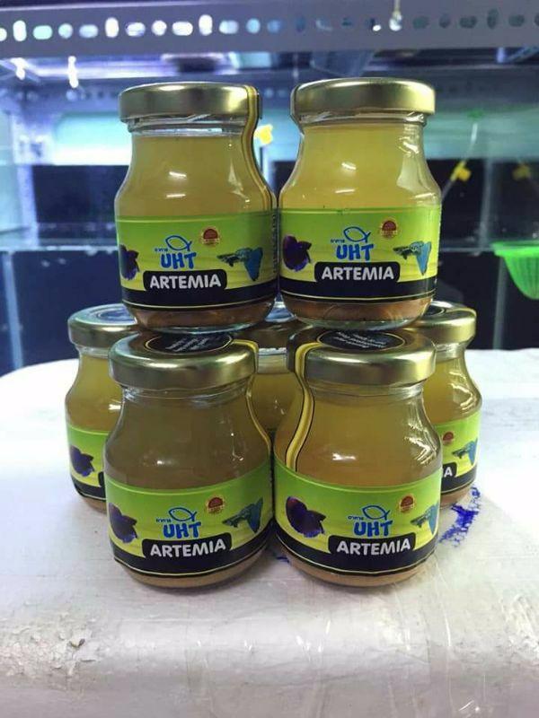 Artemia Ấp Sẵn UHT thanh trùng - Thức Ăn Cá Bột