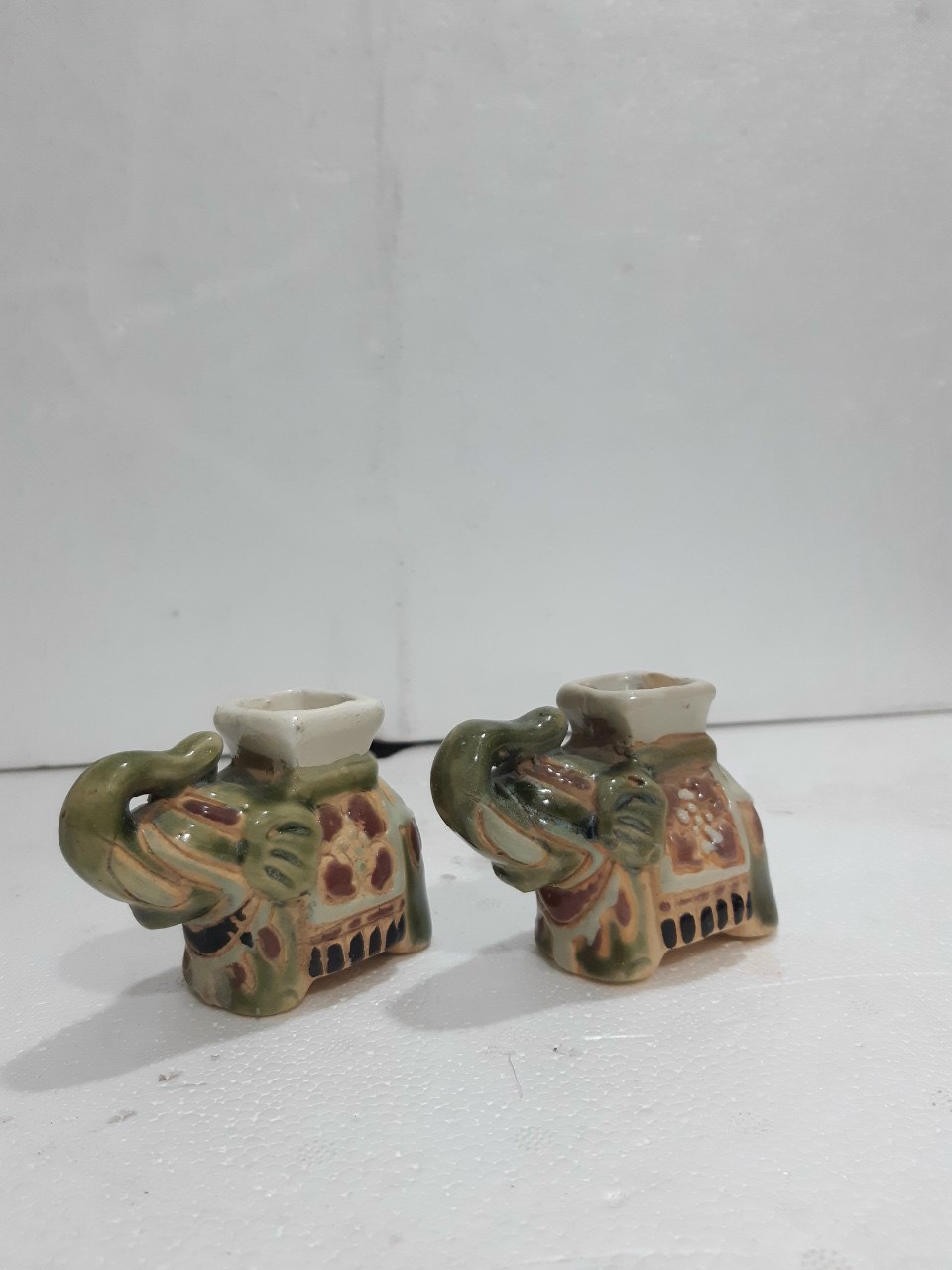 323. Hủ đựng tăm voi 1 cặp