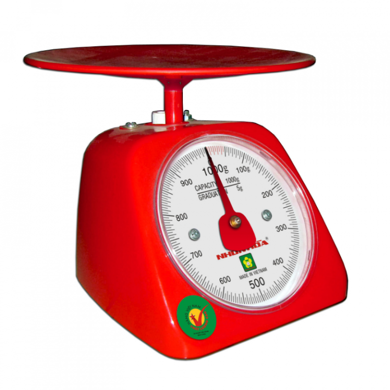 Cân Nhựa Đồng Hồ Nhơn Hòa 1Kg
